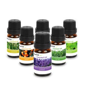 6-Bottle Therapeutic Aromatherapy Essential Oils