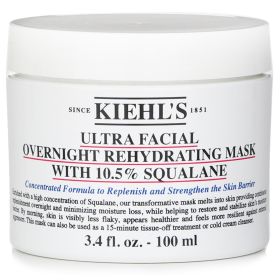 KIEHL'S - Ultra Facial Overnight Rehydrating Mask With 10.5% Squalane 618641 100ml/3.4oz