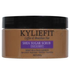 KYLIEFIT 100% Natural Coffee Exfoliating Scrub, Brighten Skin, Best Spot, Anti Cellulite and Clean Skin Body Scrub, Paraben Free (Color: Coffee Scrub)