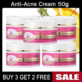 AILKE Natural Skin Cleansing Set, Cleanses Darkness, Stains, Moisturizes, Lightening, Smooth, Improve Rough and Dry Skin (Color: 5 Pack Cream)