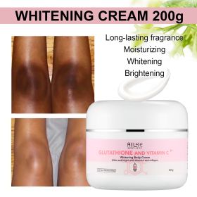 AILKE Whitening Remove Dark Spots Melanin Skin Care Set, Moisturizes Smooths Skin, With Glutathion Vitamin C, For All Skin Type (Color: Whitening Body Cream)