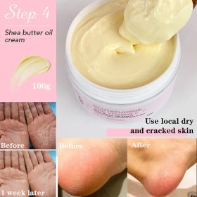 AILKE Lighten Remove Black Spots Facial Skin Care Lotion, Moisturizing Cream Body Glutathion Vitamin C Dark Skin Face New Range (Color: Shea Butter Cream)