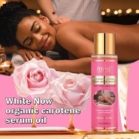 AILKE Organic Rose Whitening Skin Care Kit, Brightening, Reduce Dark Spots, Melanin, Freckles, Clean Stains, Even Skin Tone (Color: Body Oil 250ml)