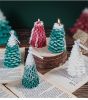 Realistic Christmas Tree Scented Candles for Festive Home Decor, Aromatherapy Candle Set